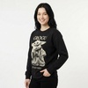 image:imageSTAR WARS Womens Star Wars the Mandalorian and Grogu Feel the Force Juniors Crewneck Sweatshirt Fleece Pullover XsxxlBlack