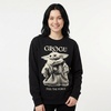 image:imageSTAR WARS Womens Star Wars the Mandalorian and Grogu Feel the Force Juniors Crewneck Sweatshirt Fleece Pullover XsxxlBlack