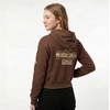 image:imageSTAR WARS Womens Star Wars the Mandalorian and Grogu Officially Licensed Juniors Zip Up Hoodie Womens Boxy Cropped Graphic Sweatshirt