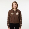 image:imageSTAR WARS Womens Star Wars the Mandalorian and Grogu Officially Licensed Juniors Zip Up Hoodie Womens Boxy Cropped Graphic Sweatshirt