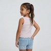image:imageStar Wars Girls Star Wars the Mandalorian and Grogu Girls Baby Yoda Printed Stripe Soft Hand Screen Tank TopLightpink