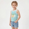 image:imageStar Wars Girls Star Wars the Mandalorian and Grogu Officially Licensed Girls Baby Yoda Smell the Flowers Soft Hand Screen Tank Top