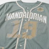 image:imageStar Wars Mens Star Wars the Mandalorian and Grogu Officially Licensed Adult Baseball Jersey Shirt with Mythosaur Graphic S2xl