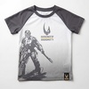 image:imageStar Wars Boys Star Wars the Mandalorian and Grogu Officially Licensed Boys Swim Shirt Raglan Rash Guard Mando Graphic