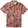image:imageStar Wars Mens Star Wars the Mandalorian and Grogu Mens Short Sleeve Woven Button Down Shirt AllOver Bandana Print Standard Fit