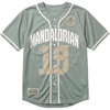 image:imageStar Wars Mens Star Wars the Mandalorian and Grogu Officially Licensed Adult Baseball Jersey Shirt with Mythosaur Graphic S2xl