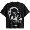 image:imageStar Wars Mens Star Wars the Mandalorian and Grogu Officially Licensed Boxy Graphic TShirt for Men Din Djarin SXXLBlack