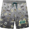 image:imageStar Wars The Mandalorian and Grogu Boys Swim Trunks Bounty Splat Allover Print Kids Swim Shorts