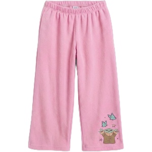 image:imageStar Wars Girls Star Wars the Mandalorian and Grogu Officially Licensed Girls Wide Leg Sweatpants Kids Soft Graphic PantsBright Pink