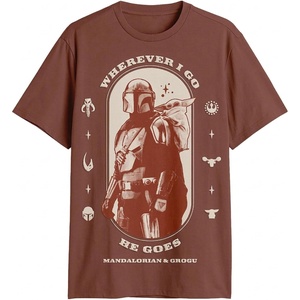 image:imageStar Wars Mens Star Wars Officially Licensed the Mandalorian and Grogu I Go He Goes Mens Graphic TShirt Standard Fit SXXLAuburn