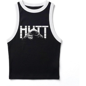 image:imageStar Wars Womens Star Wars Juniors Bampw Hutt Shadow High Neck TankBlack