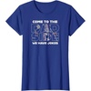 image:imageStar Wars  Come To The Dad Side TShirtRoyal Blue