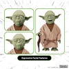 image:imageWOW Stuff Star Wars Yoda Puppetronic by RealFX  17in Interactive Animatronic Puppet Over 120 Sounds amp Actions Realistic Skin Moving Eyes Mouth Ears amp Head  Premium Jedi Robe  For fans ages 8