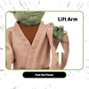 image:imageWOW Stuff Star Wars Yoda Puppetronic by RealFX  17in Interactive Animatronic Puppet Over 120 Sounds amp Actions Realistic Skin Moving Eyes Mouth Ears amp Head  Premium Jedi Robe  For fans ages 8
