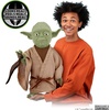 image:imageWOW Stuff Star Wars Yoda Puppetronic by RealFX  17in Interactive Animatronic Puppet Over 120 Sounds amp Actions Realistic Skin Moving Eyes Mouth Ears amp Head  Premium Jedi Robe  For fans ages 8