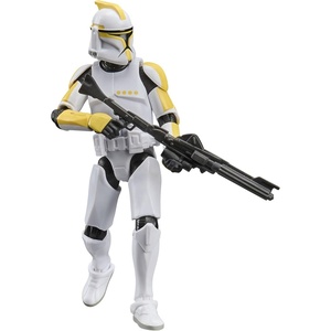 image:imageSTAR WARS The Vintage Collection Clone Trooper Commander Attack of the Clones Premium 375 Inch Collectible Action Figure