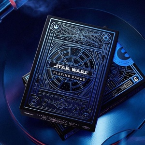 image:imagetheory11 Star Wars Playing Cards Silver Edition  Dark Side GreyLight Side Blue