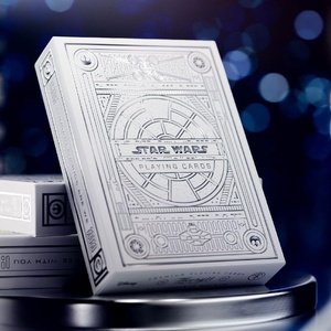 image:imagetheory11 Star Wars Playing Cards Silver Edition  Dark Side GreyLight Side White