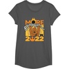 image:image2022 Star Wars Chewbacca More Roar Cartoon TShirtAsphalt Grey