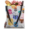 image:imageStar Wars The Mandalorian Bounty Hunter Helmets Color Splash Tote Bag