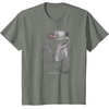 image:imageStar Wars The Mandalorian Dark Portrait TShirtOlive Heather