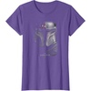 image:imageStar Wars The Mandalorian Dark Portrait TShirtPurple Heather