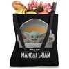 image:imageStar Wars The Mandalorian Grogu The Child Floating Pod Tote Bag