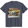 image:imageStar Wars The Mandalorian The Child Pod Screenshot Logo TShirtHeather Blue