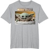 image:imageStar Wars The Mandalorian The Child Pod Screenshot Logo TShirtHeather Grey