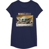 image:imageStar Wars The Mandalorian The Child Pod Screenshot Logo TShirtNavy Blue