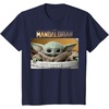 image:imageStar Wars The Mandalorian The Child Pod Screenshot Logo TShirtNavy Blue