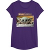 image:imageStar Wars The Mandalorian The Child Pod Screenshot Logo TShirtPurple