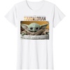 image:imageStar Wars The Mandalorian The Child Pod Screenshot Logo TShirtWhite