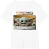 image:imageStar Wars The Mandalorian The Child Pod Screenshot Logo TShirtWhite