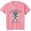 image:imageStar Wars The Mandalorian This Is The Way Galaxys Greetings TShirtPink
