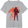image:imageStar Wars The Rise of Skywalker Red Trooper Details TShirtHeather Grey
