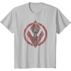 image:imageStar Wars The Rise of Skywalker Sith Trooper Logo TShirtSilver Grey
