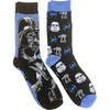 image:imageHyp Star Wars Darth Vader and Vehicles Mens Crew Socks 2 Pair Pack Shoe Size 612Multi