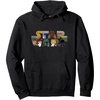 image:imageStar Wars Logo Kawaii MultiCharacter Pullover HoodieBlack
