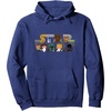 image:imageStar Wars Logo Kawaii MultiCharacter Pullover HoodieNavy Blue
