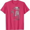 image:imageStar Wars The Mandalorian Dark Portrait TShirtRed Heather