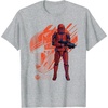 image:imageStar Wars The Rise of Skywalker Red Trooper Details TShirtHeather Grey