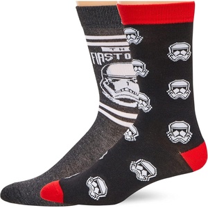 image:imageSTAR WARS mens The Mandalorian 2 Pack Crew SocksRed Multiep 9