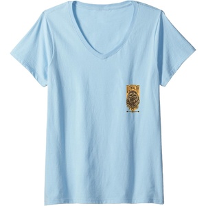 image:imageStar Wars Chewbacca Loyalty Pocket Crossbow VNeck TShirtBaby Blue