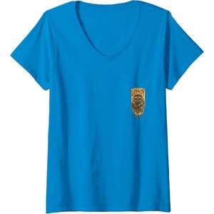 image:imageStar Wars Chewbacca Loyalty Pocket Crossbow VNeck TShirtSapphire Blue