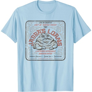 image:imageStar Wars Jabba The Hutt Loans Comic TShirtBaby Blue