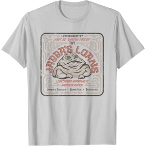 image:imageStar Wars Jabba The Hutt Loans Comic TShirtSilver Grey