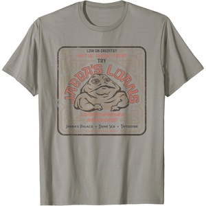 image:imageStar Wars Jabba The Hutt Loans Comic TShirtSlate Grey