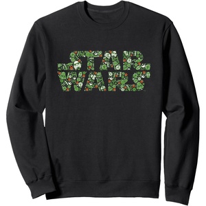 image:imageStar Wars Logo Christmas Collage Holiday SweatshirtBlack