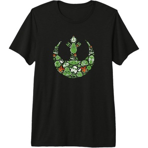 image:imageStar Wars Rebel Alliance Holiday Premium Triblend TShirtBlack